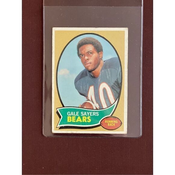 1970 Gayle Sayers topps #70 in good condition - Picture 1 of 4